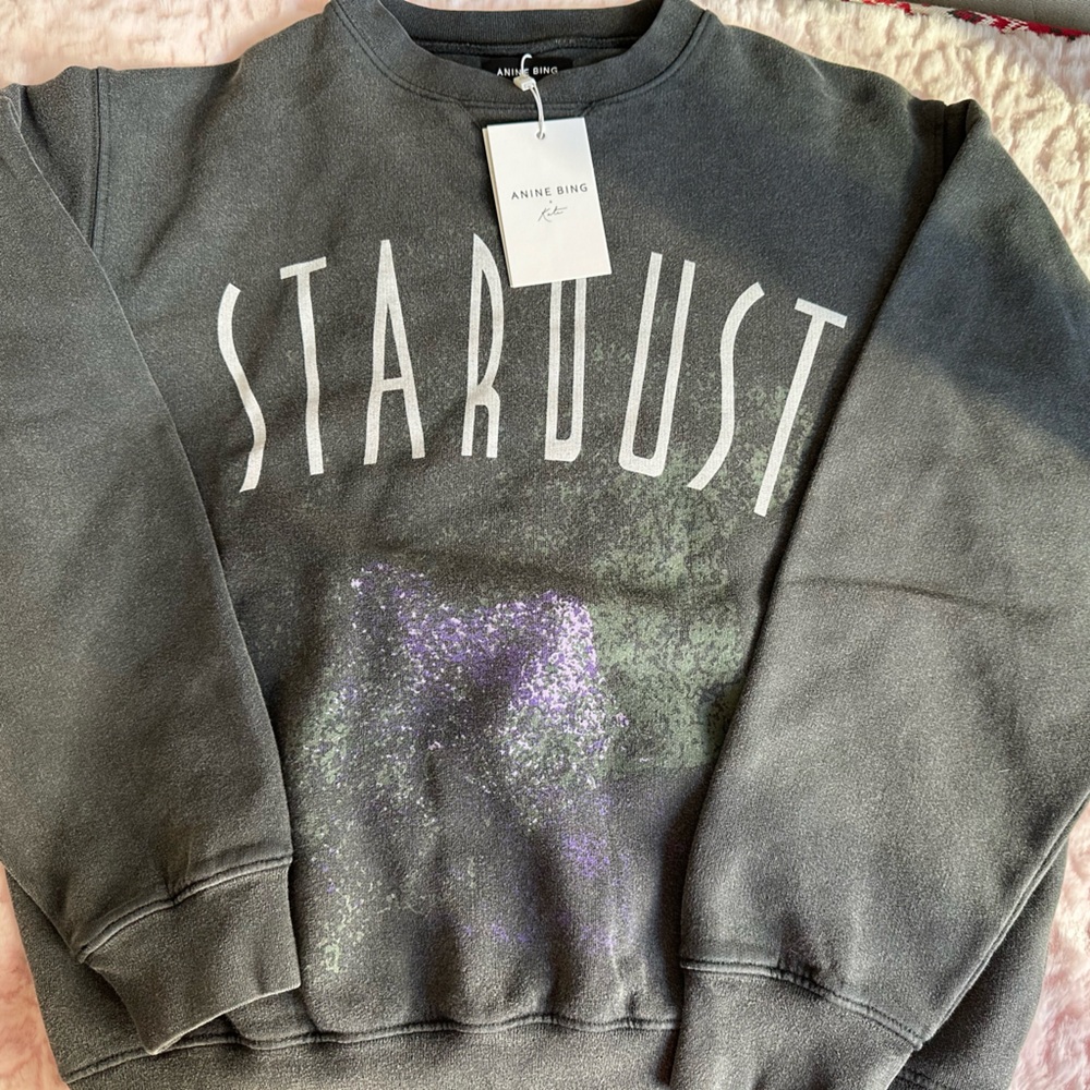 ANINE BING
Ramona Stardust graphic-print sweatshirt